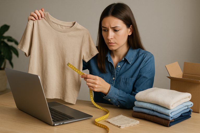 Guia completo para acertar o tamanho e avaliar a qualidade dos tecidos em compras internacionais